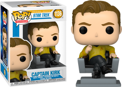 Star Trek: The Original Series - Captain Kirk in Chair Pop! Vinyl Figure