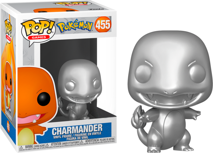 Pokemon - Charmander Silver Metallic 