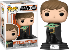 Star Wars: The Mandalorian - Luke Skywalker with Grogu Pop! Vinyl Figure
