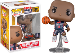 NBA Basketball - Michael Jordan 1992 Team USA Blue Jersey Pop! Vinyl Figure