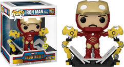 Iron Man 2 - Iron Man MKIV with Gantry Glow in the Dark Deluxe Pop! Vinyl Figure