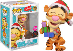 Winnie the Pooh - Tigger Holiday Flocked Pop! Vinyl Figure