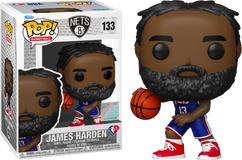 NBA Basketball - James Harden Brooklyn Nets 2021 City Edition Jersey Pop! Vinyl Figure