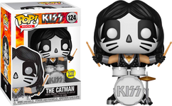Kiss - Peter Criss The Catman Glow in the Dark Pop! Vinyl Figure