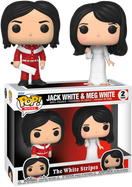The White Stripes - Jack White & Meg White Pop! Vinyl Figure 2-Pack