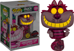 Alice in Wonderland - Cheshire Cat Translucent Glow in the Dark 70th Anniversary Pop! Vinyl Figure