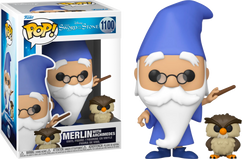 The Sword in the Stone - Merlin with Archimedes Pop! Vinyl Figure