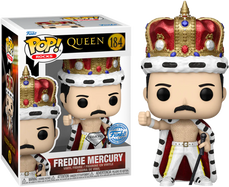 Queen - Freddie Mercury King Diamond Glitter Pop! Vinyl Figure