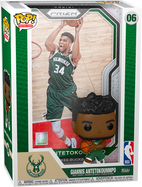 NBA Basketball - Giannis Antetokounmpo Pop! Trading Cards Vinyl Figure with Protector Case
