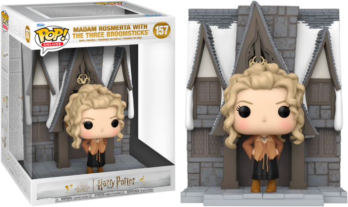 Funko POP! Deluxe: Harry Potter Hogsmeade - Albus Dumbledore with The Hog's  Head Inn