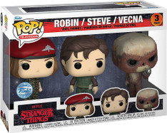 Stranger Things 4 - Robin, Steve & Vecna Pop! Vinyl Figure 3-Pack