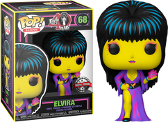 Elvira: Mistress of the Dark - Elvira Blacklight Pop! Vinyl Figure