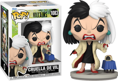 101 Dalmatians - Cruella de Vil Ultimate Disney Villains Pop! Vinyl Figure