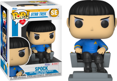 Star Trek: The Original Series - Spock in Chair Pop! Vinyl Figure (Pops! with Purpose)