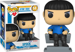 Star Trek: The Original Series - Spock in Chair Pop! Vinyl Figure (Pops! with Purpose)