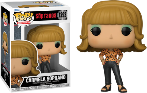 Funko Pop! Vinyl Figur: Carmela Soprano Aus The Sopranos - 9,5 Cm, Mit Box-Schutzhülle