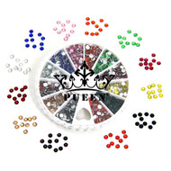3mm Brilliant Resin Rhinestones Wheel
