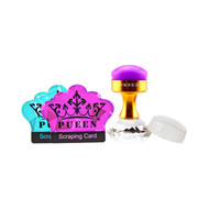 Luxury Crystal Stamper and Scraper Set - Gold
