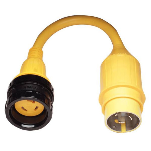 Marinco Pigtail Adapter 30A Locking to 50A Locking Shorepower