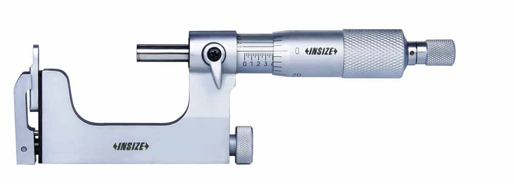 INTERCHANGEABLE ANVIL MICROMETER, 1-2", graduation .0001"|TestEquipmentUSA