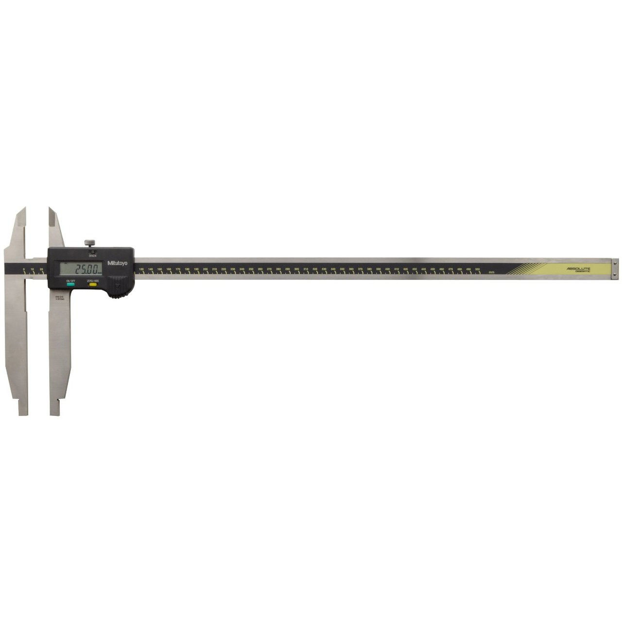 Mitutoyo 55122710 Absolute Digimatic Caliper Nib Style and Standard JawsTestEquipmentUSA