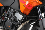 KTM 1050 Adventure / 1190 Adventure Hepco & Becker Lower Crash Bars (black)