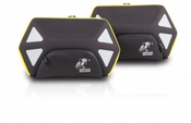 Hepco & Becker ROYSTER 22 Litre C-Bow Side Pocket Set (Yellow Zipper)
