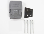 Hepco & Becker Fixing Latch for Pannier to Pannier Frame (silver)