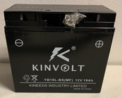 KINVOLT BATTERY - Sealed No Maintenance [12V-19Ah]