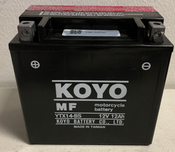 KOYO Battery - Maintenance Free / Contains Acid Pack