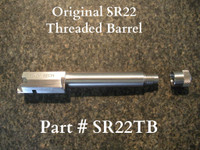 This barrel is longer than the OEM style barrel and allows you to install or remove the suppressor adapter without locking the slide back.