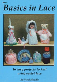 Image of Craft Moods book BK10 Basics in Lace by Vicki Moodie.