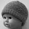 Premmie Beanie 1 from Paragon book PARK208 Bonnets and Helmets, edited by Vicki Moodie.