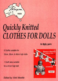 PARK633 Quickly Knitted Clothes for Dolls