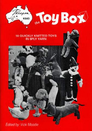 Cover image of Paragon knitting book PARK643 The Toy Box.