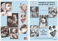 Cover image of Paragon book PARK101R Bonnets Bootees and Mittens Book 2