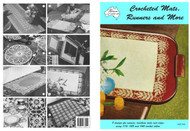 Cover image of Paragon heritage crochet book PARC149R, Crocheted Mats, Runners and More, edited by Vicki Moodie.