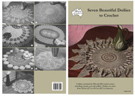 Cover image of Paragon heritage crochet book PARC137R, Seven Beautiful Doilies to Crochet, edited by Vicki Moodie.