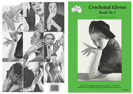 Cover image of Paragon heritage crochet book PARC113R Crocheted Gloves Book No 1.