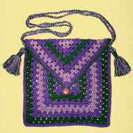 CMPATC029PDF - Granny Square Shoulder Bag