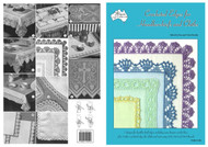Cover image of Paragon heritage crochet book PARC111R Crocheted Edges for Handkerchiefs and Cloths.