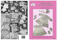 Cover image of Australian Paragon Heritage series Baby Knitting book PARK215R - Knitted Layettes and Cardigans for Baby.