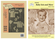 Cover image of Paragon heritage knitting book PARK02R Knitted Baby Sets and More - Birth to 2 years.
