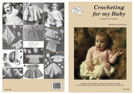 Cover picture with project images for Paragon crochet book PARC156R Crocheting for my Baby.