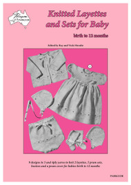 Front cover image of Paragon Heritage Series Baby Knitting Book K212R - Knitted Layettes and Sets for Baby.