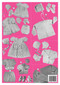 Rear cover image of Paragon Heritage Series Baby Knitting Book K212R - Knitted Layettes and Sets for Baby showing finished articles.
