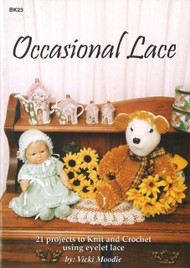 Image for Craft Moods book BK23 Occasional Lace by Vicki Moodie.