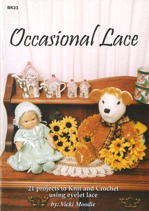 Image for Craft Moods book BK23 Occasional Lace by Vicki Moodie.