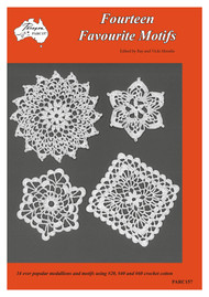 Craft Moods (Paragon Book) PARC157 (A4), Fourteen Favourite Motifs, edited by Ray and Vicki Moodie, front cover image showing motif designs.