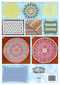 Back cover image of Australian Craft Moods book BK49, Creative Doilies from my 4ply Cotton Stash, by Vicki Moodie, showing finished projects.